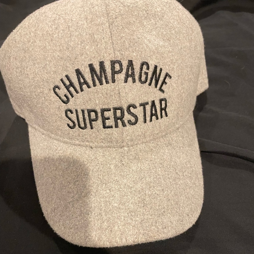 Express Grey Champagne Superstar Baseball Hat